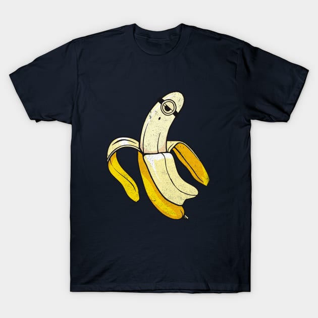 Banana Minion Ghost T-Shirt by Elefunk